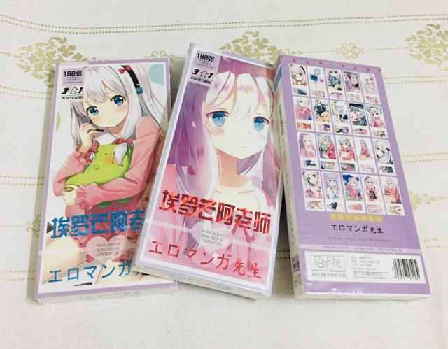 Bộ 188 ảnh postcard anime sagiri , postcard anime sagiri