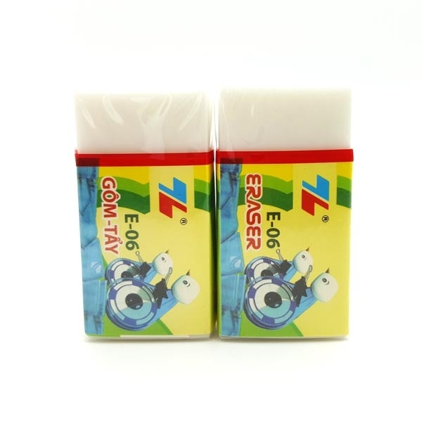 Vỉ 2 Gôm Thiên Long E-06 - Thiên Long