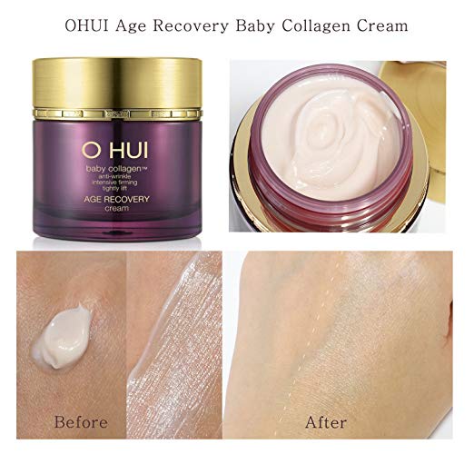 Gói Kem Dưỡng Ohui Tím Chống Lão Hóa Giảm Nếp Nhăn Trẻ Hóa Làn Da Ohui Age Recovery Cream