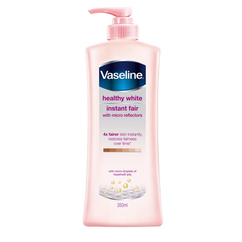 Sữa Dưỡng Thể Vaseline Trắng Da Tức Thì - Vaseline Healthy White Instant Fair Lotion 350ml