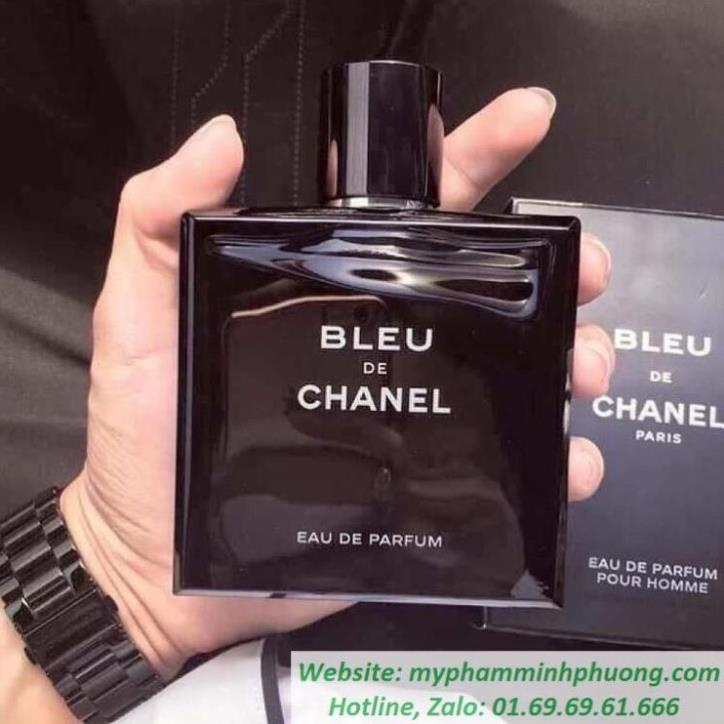 Nước hoa nam Bleu De Chanel EDP 100ml lịch lãm, dầu thơm Bleu Chanel nam tính,sang trong,lịch lãm . .