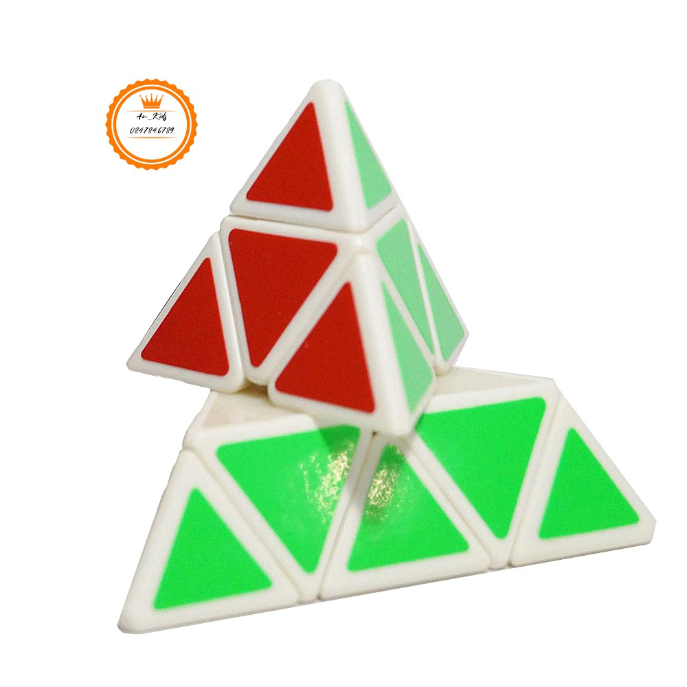 Ruik Tam Giác 3x3 ,Rubik giá rẻ cho người mới chơi. Xoay Nhẹ Nhàng Bền Đẹp, kích thước 5x5x5cm
