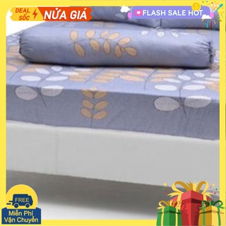 Vỏ gối ôm poly 30x100cm mẫu lá me