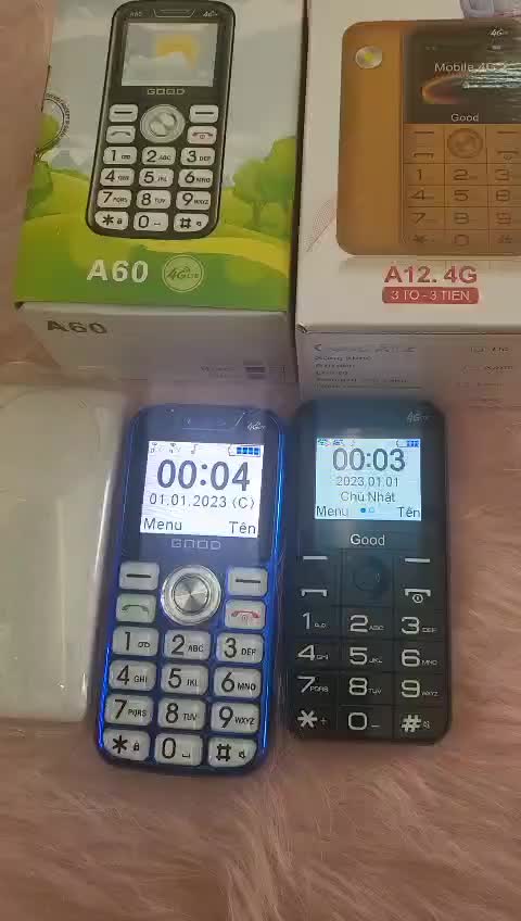 { BH 6 THÁNG } điện thoại cho người già, cao tuổi A60.A12.G800 4G 2sim.Loa to sóng khỏe. BH 1 đổi 1 trong 2 tháng | BigBuy360 - bigbuy360.vn