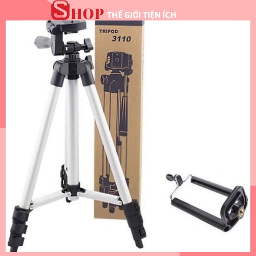 [⛔FREESHIP 50k⛔] BỘ 1 TRIPOD VÀ 1 GIÁ ĐỠ - GẬY LIVESTREAM 3 CHÂN CỰC HOT 88202 SHOP TIỆN ÍCH