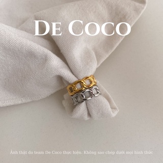 Nhẫn nữ DECOCO ACC ACC Kette xích nối DECOCO ACC ACCESSORIES