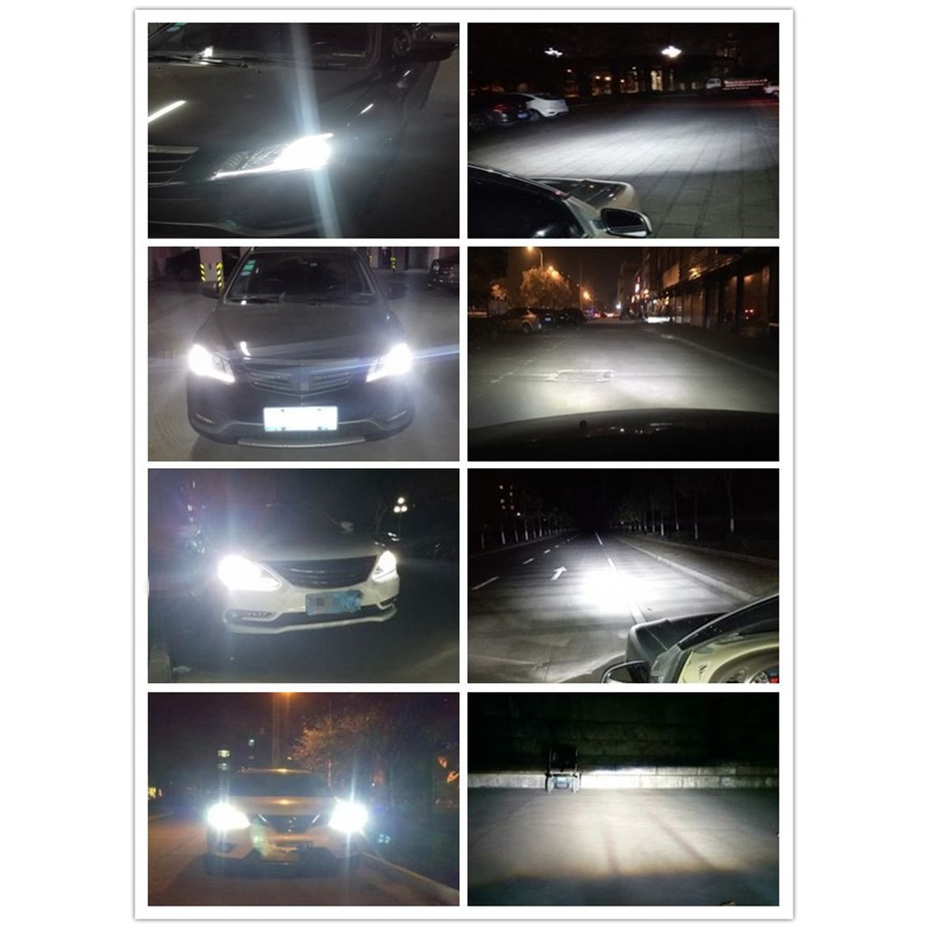 Cặp đèn pha xe hơi Cree 12000lm H4 H11 H3 H7