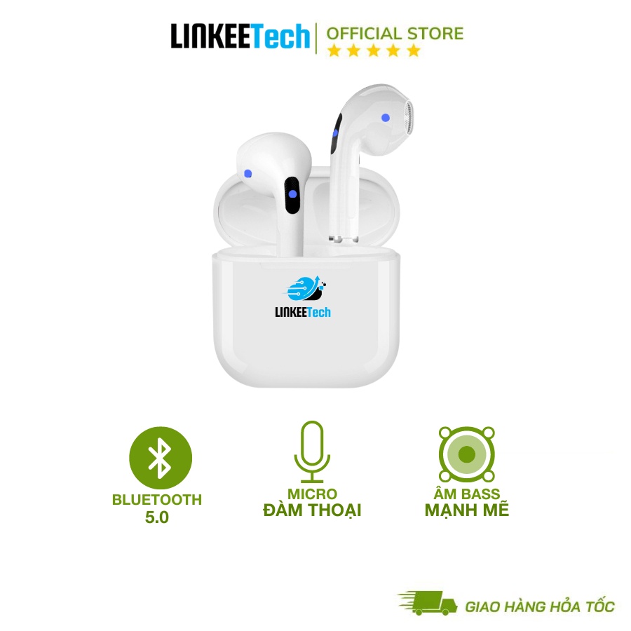 Tai Nghe Không Dây LINKEETECH Mini Pro 4 Bluetooth 5.1 TWS Chống Ồn Cảm Biến Thông Minh