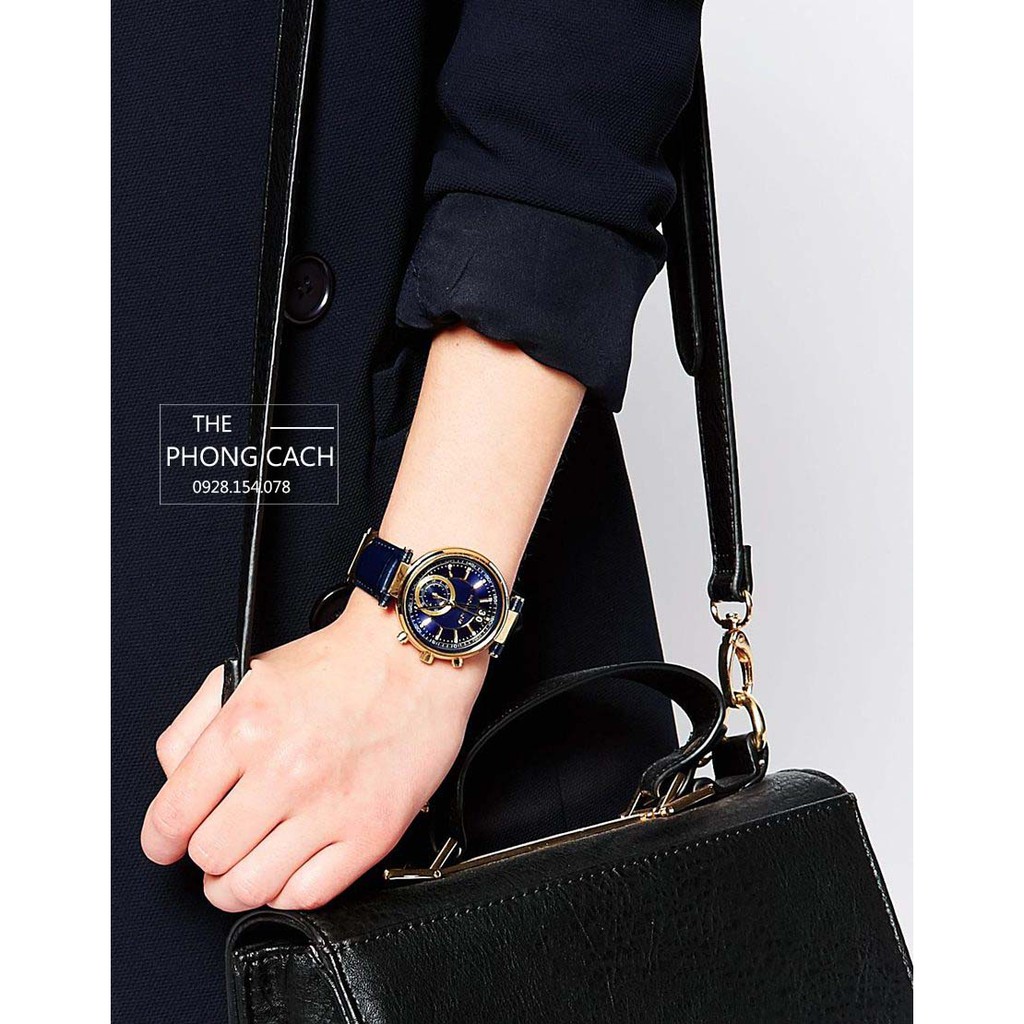 Đồng hồ nữ Michael Kors MK2425 dây da màu xanh