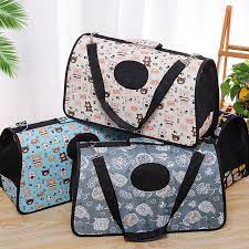 Túi vận chuyển thú cưng họa tiết 3 size