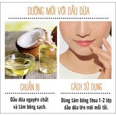 Dầu dừa tự nấu 100% nguyên chất dưỡng da, tóc, môi, mi