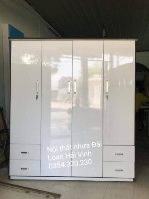 Tủ nhựa Đài Loan 4 buồng