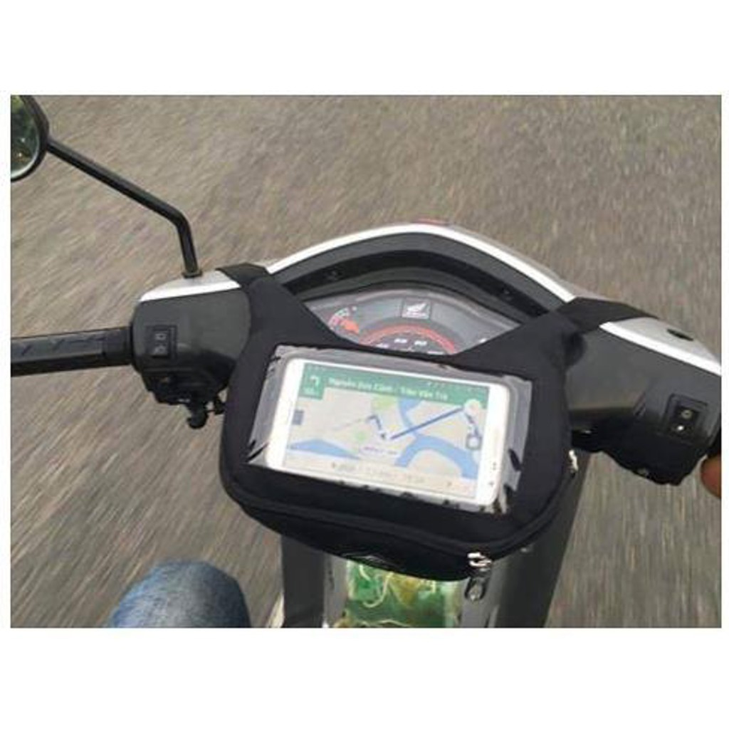 Túi ghi đông – Túi GPS – Túi Treo đầu xe máy Ver 4.0 Tam's dành cho Grab chuyên dụng