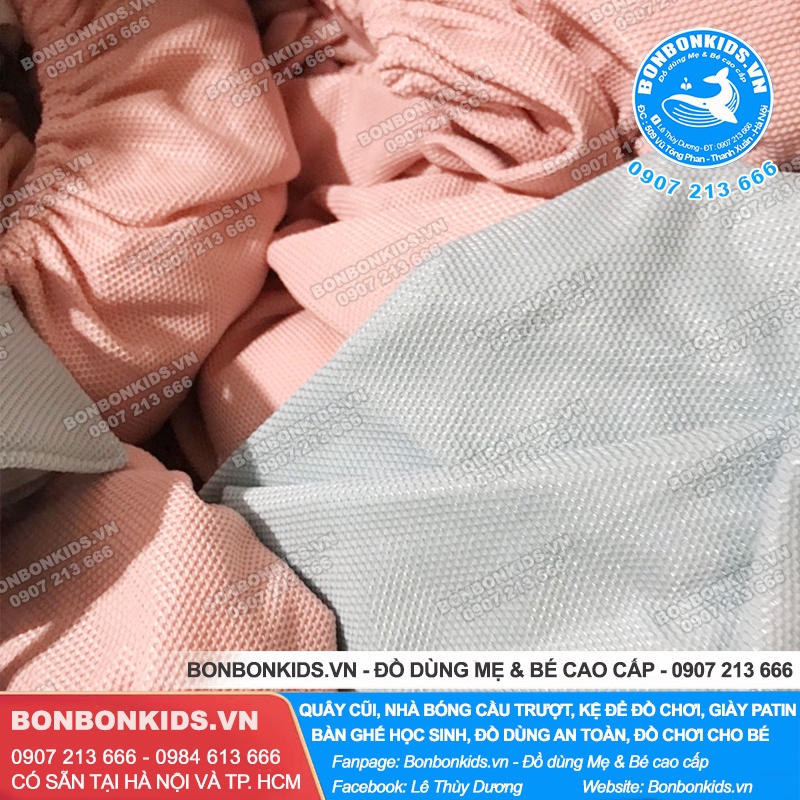 Vỏ bọc Ghế học sinh chống gù chống cận loại xịn 3D thoáng mát - Bọc lót cho ghế chống gù 1 tựa lưng