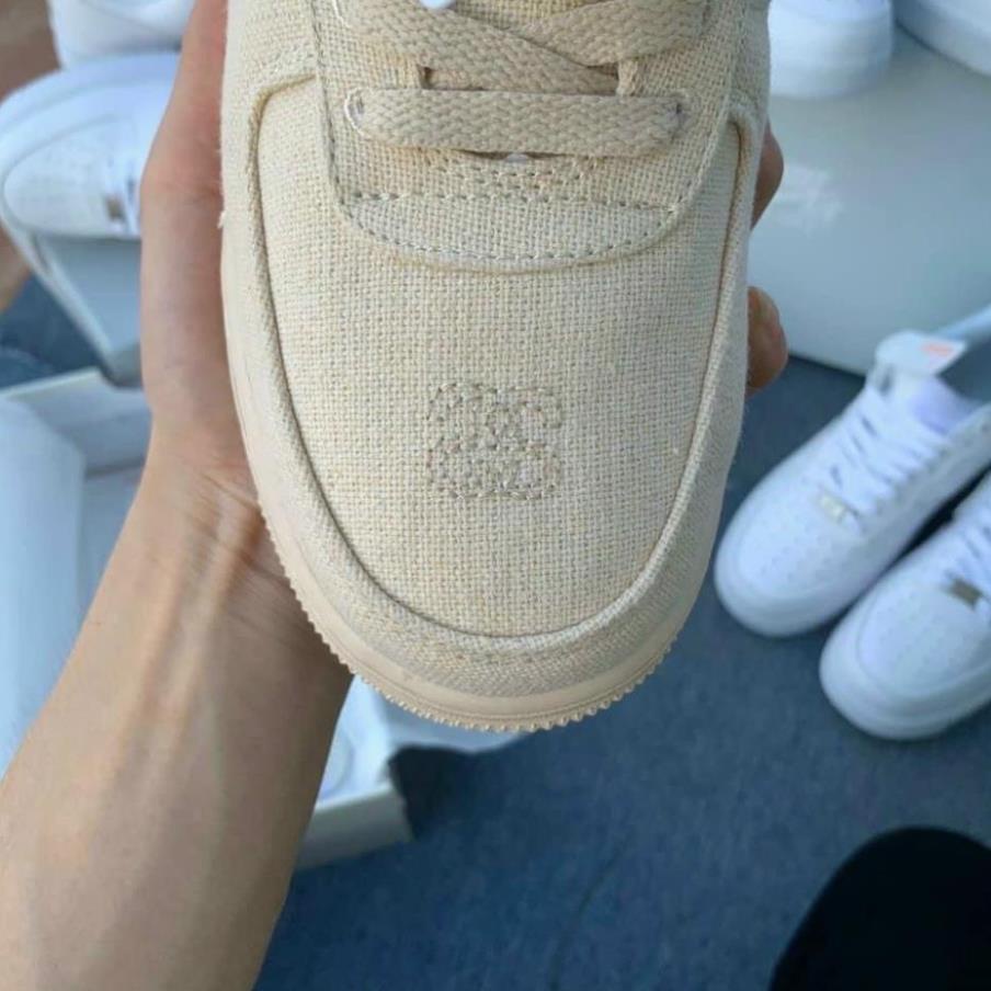 Giày Sneaker Cổ Thấp  AF1 - Air Force 1 x Stussy Fossil Stone | BigBuy360 - bigbuy360.vn