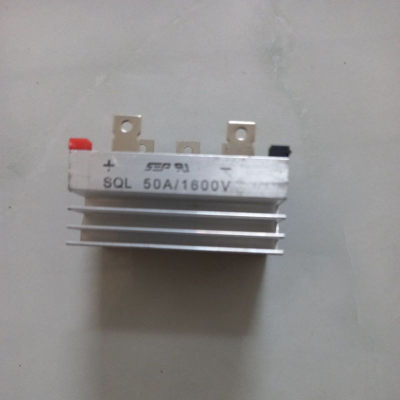 cầu chỉnh lưu 3 pha 50A 1600V bằng nhôm