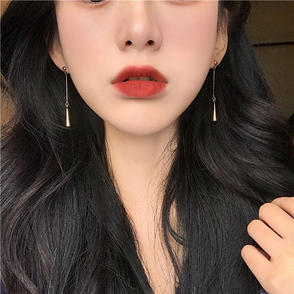 Khuyên Tai Dài Thiết Kế Đơn Giản Phong Cách Hàn Quốc A183