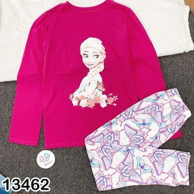 BỘ DÀI ĐẠI CHO BÉ GÁI HOẠ TIẾT DISNEY SIÊU DỄ THƯƠNG 38-45KG