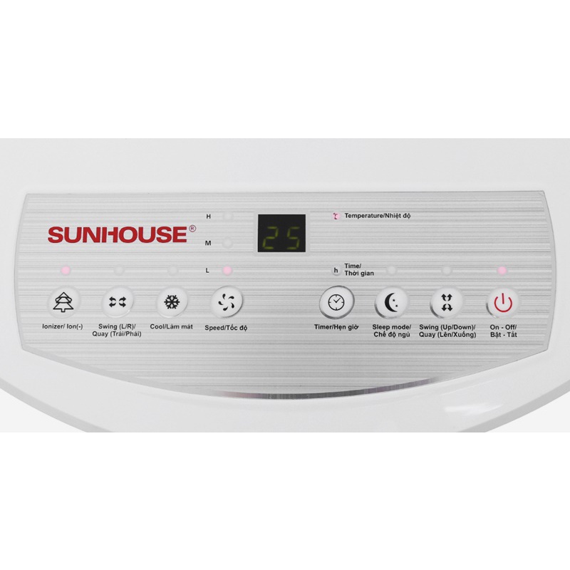 Quạt điều hòa Sunhouse SHD7723, máy làm mát không khí, quạt hơi nước - Bảo hành chính hãng toàn quốc
