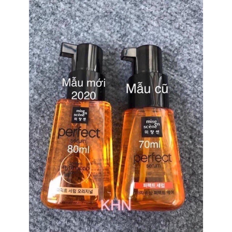 Tinh dầu dưỡng tóc miseen Mẫu mới Chai 80ml