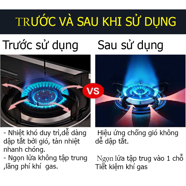 Kiềng chắn gió bếp gas, Kiềng Chống Tản Nhiệt Mọi Loại Bếp Gas