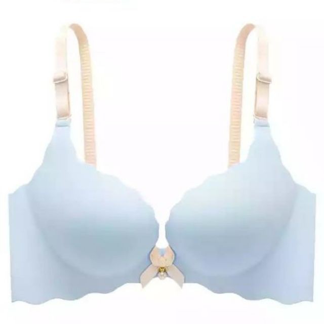 Mới Về] Áo lót BM1001 Đính nơ viền lượn sóng siêu xinh