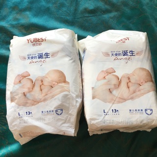 COMBO 2 GÓI TÃ DÁN YUBEST ANGEL SIZE L 26 Miếng