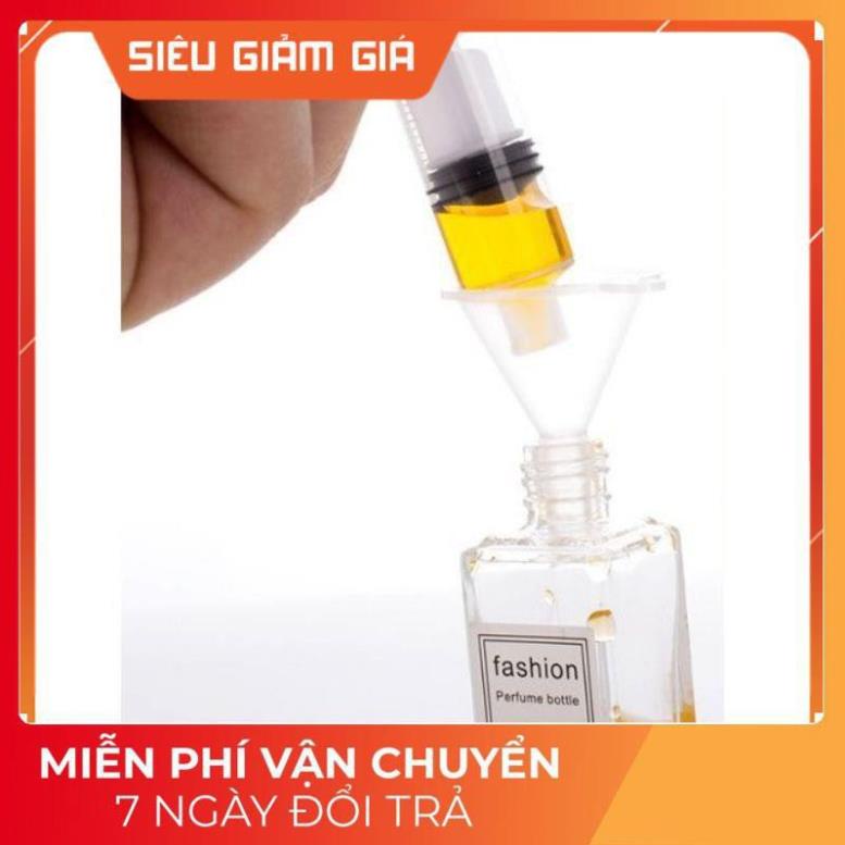 Lọ Chiết Nước Hoa ❤ GIÁ TỐT NHẤT ❤ Ống xilanh có đầu chiết nước hoa 10ml, phụ kiện du lịch