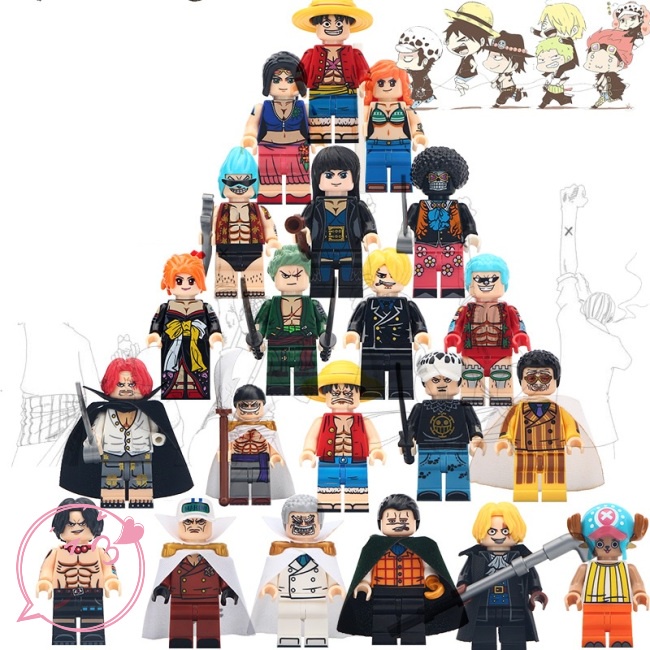 Mô Hình Lego Nhân Vật Phim One Piece