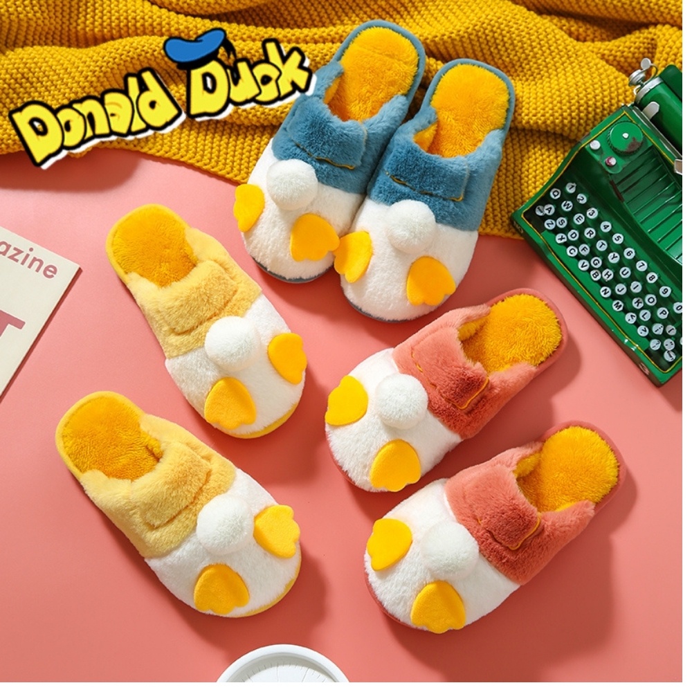 Dép bông nam nữ Donald Duck cực kì cute ngộ nghĩnh đáng yêu nhiều màu nổi bật