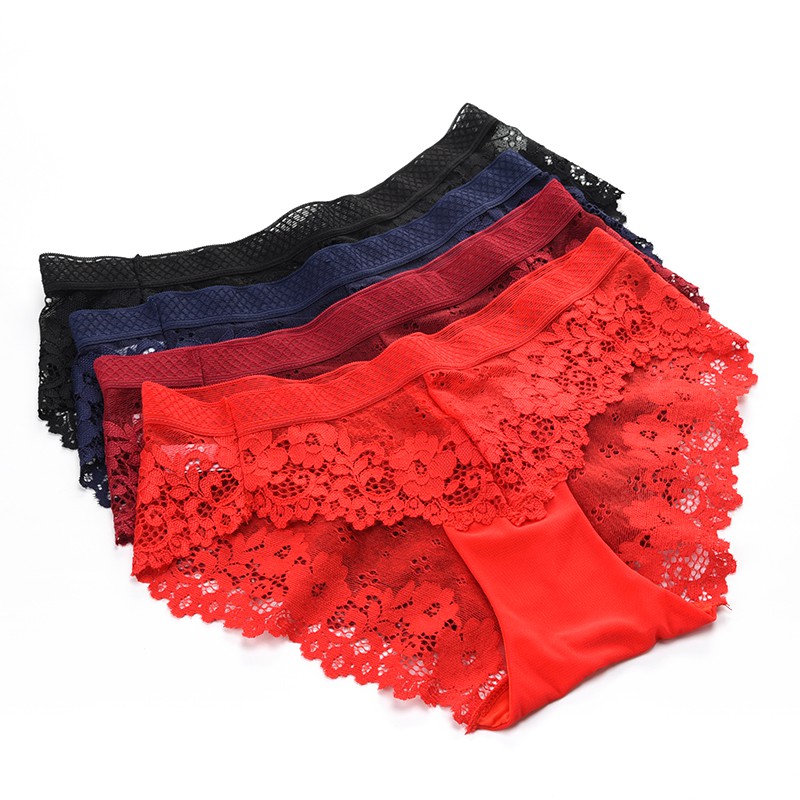 Quần lót nữ, quần lót ren, quần chip nữ ren hoa quyến rũ QR73 | BigBuy360 - bigbuy360.vn