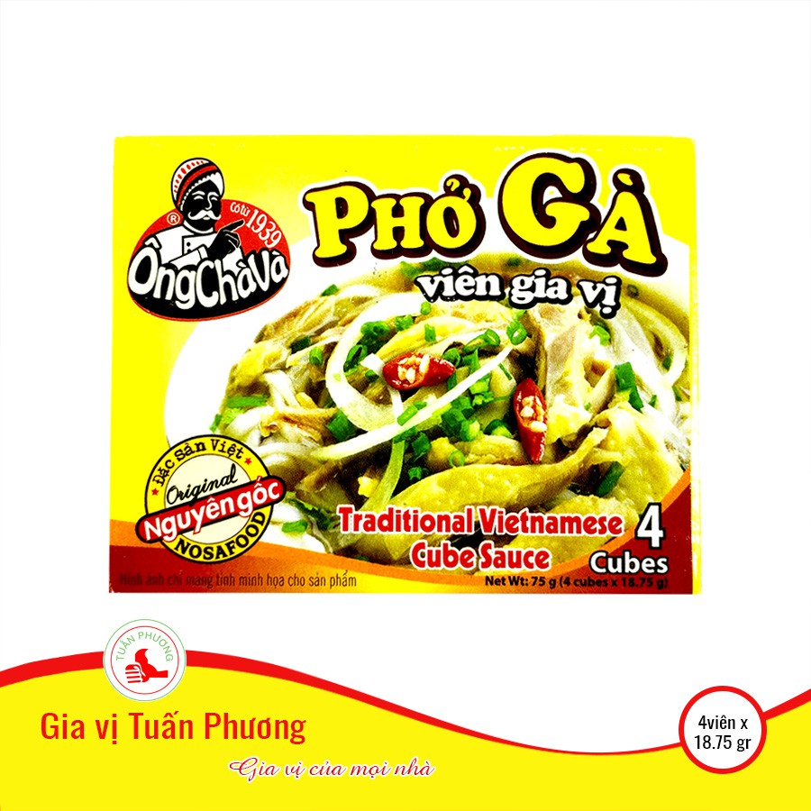 Gia Vị Nosafood phở gà ( Hộp )