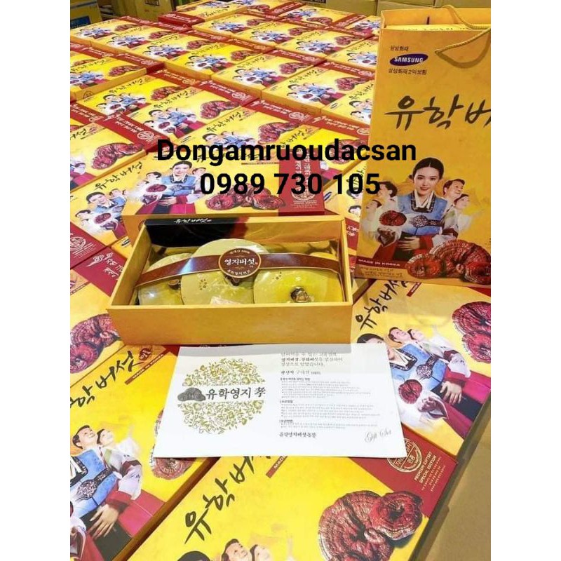 NẤM LINH CHI KOREA CHUẨN HÀN QUỐC HỘP 1KG