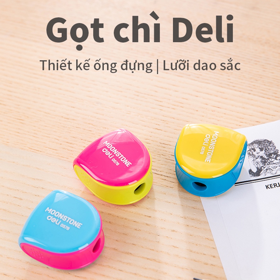 Gọt Bút Chì Moon Stone - Deli 0578