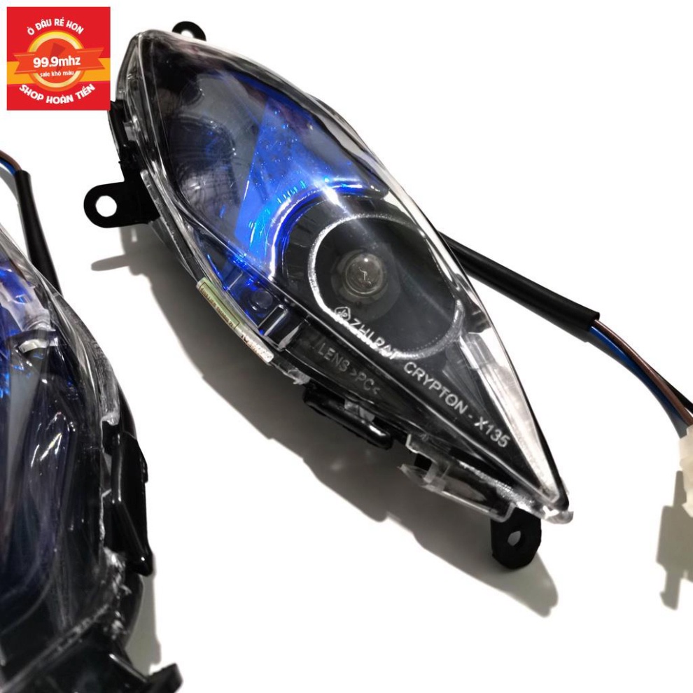 Đèn Xi Nhan Hy lạp Exciter 135 2005 2010 Spark 135 ZHIPAT Full Bộ Gắn Như Zin Ex 2010 Ex 135 Ex 4S