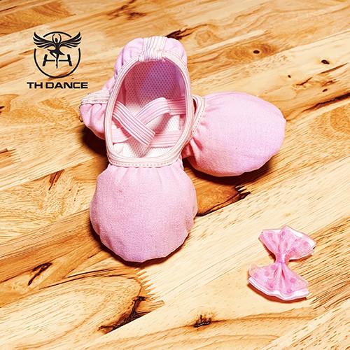 Giày múa ballet trẻ em - Giày múa trơn GH03