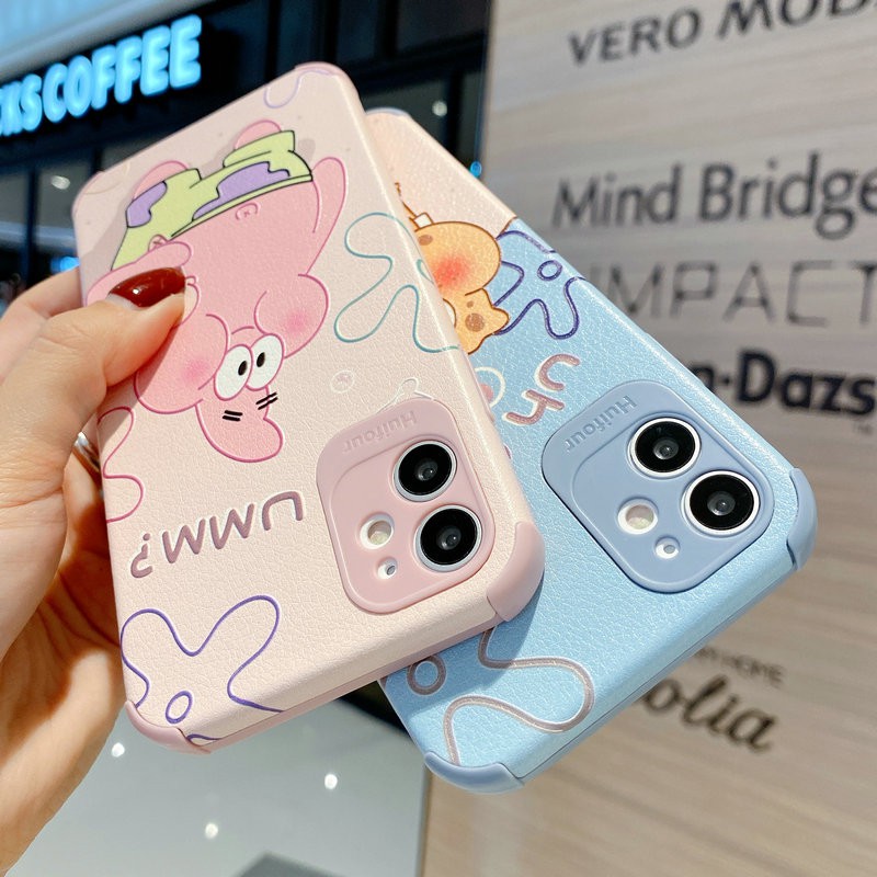 Ốp Lưng Họa Tiết Spongebob & Patrick Độc Đáo Cho Xiaomi 11 8 9 10 Lite Pro Redmi K30