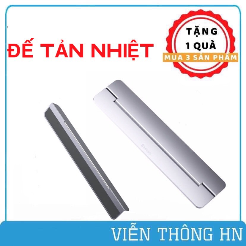 Đế tản nhiệt laptop macbook Baseus Papery Notebook Holder - miếng dán tản nhiệt laptop Siêu Mòng, Nhẹ, Dễ Xếp Gọn