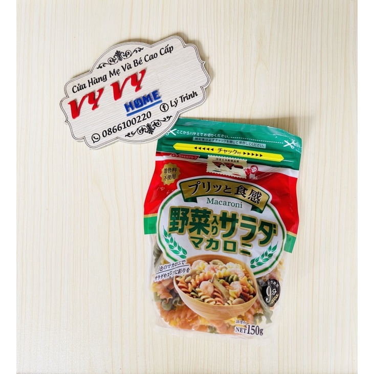 Nui xoắn rau củ Nissin 150gr
