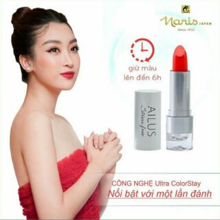 Son lì naris siêu mềm mịn lâu trôi ailus màu 01, 02 , 03 ,05