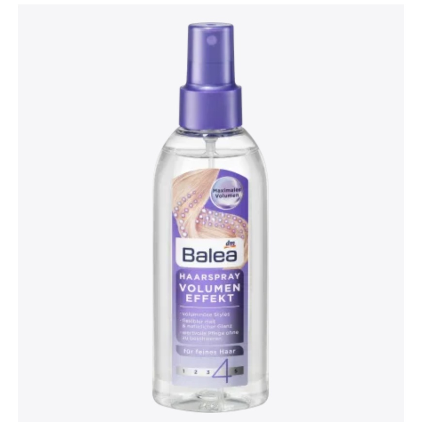 - XỊT DƯỠNG TẠO PHỒNG TÓC TỰ NHIÊN BALEA - 150ML