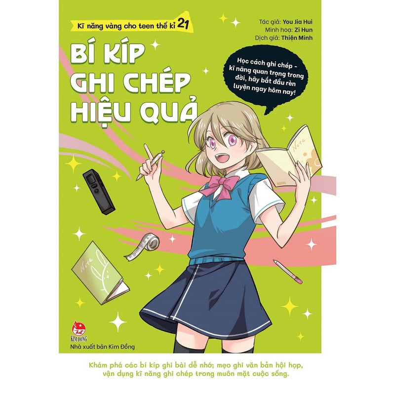 Sách - Kĩ Năng Vàng Cho Teen Thế Kỉ 21 - Bí Kíp Ghi Chép Hiệu Quả | BigBuy360 - bigbuy360.vn