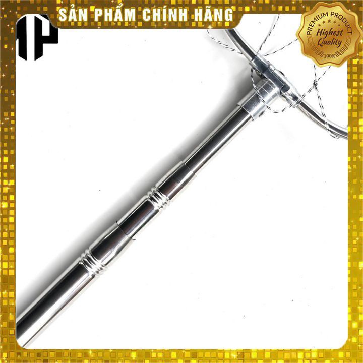 [Giảm giá sập sàn] Vợt Vớt Cá Inox 1m7 Đến 3m Dạng Vuông Đồ Câu ALÂM Vợt Xúc Cá Inox