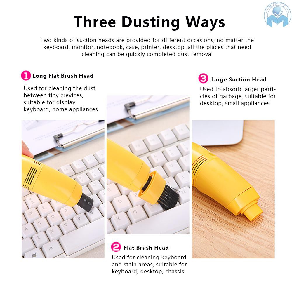 Máy Hút Bụi Bàn Phím Cầm Tay Mini Tiện Lợi | BigBuy360 - bigbuy360.vn