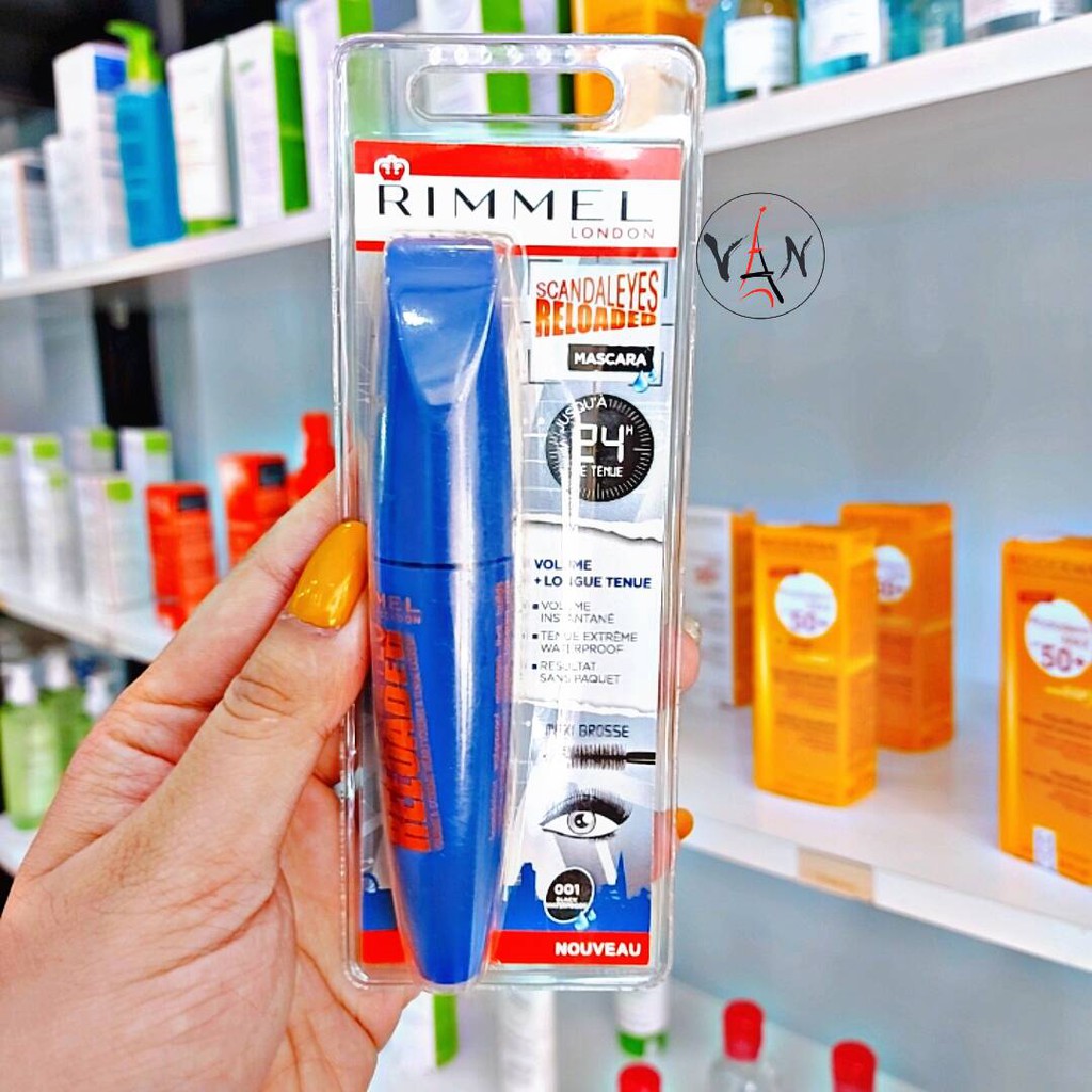 [ Rimmel london ]  Mascara rimmel london làm dày và dài mi đến 24h - Hàng có vỉ | BigBuy360 - bigbuy360.vn