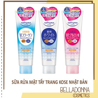 Sữa rửa mặt dành dưỡng ẩm kose softymo 190g