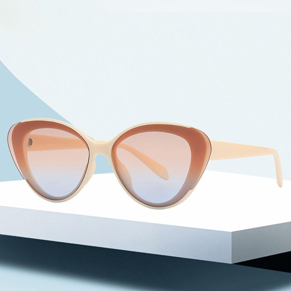 Kính Mát Mắt Mèo Chống Tia UV Chống Bức Xạ Phong Cách Hàn Quốc Cho Nam Và Nữ