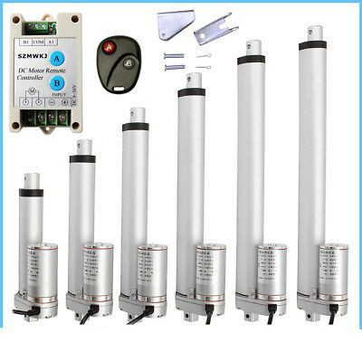 Xi lanh điện 12VDC tốc độ 30mm/s Hành trình 100mm