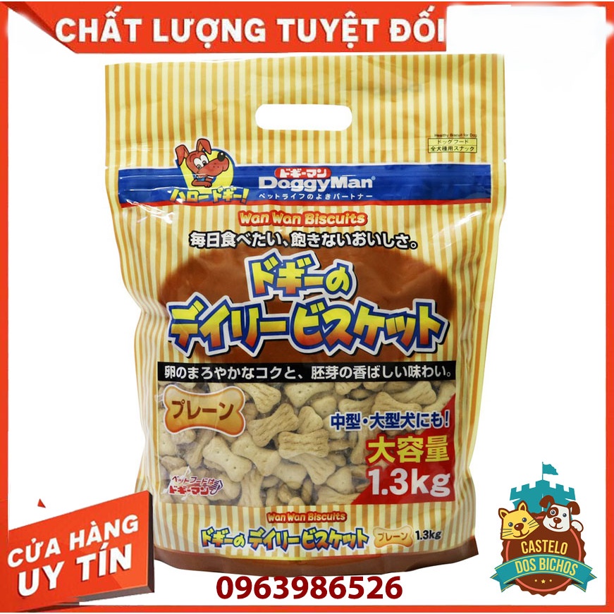 THỨC ĂN CHO CHÓ- Bánh quy trứng 100g, bánh thưởng cho thú cưng DoggyMan 82113