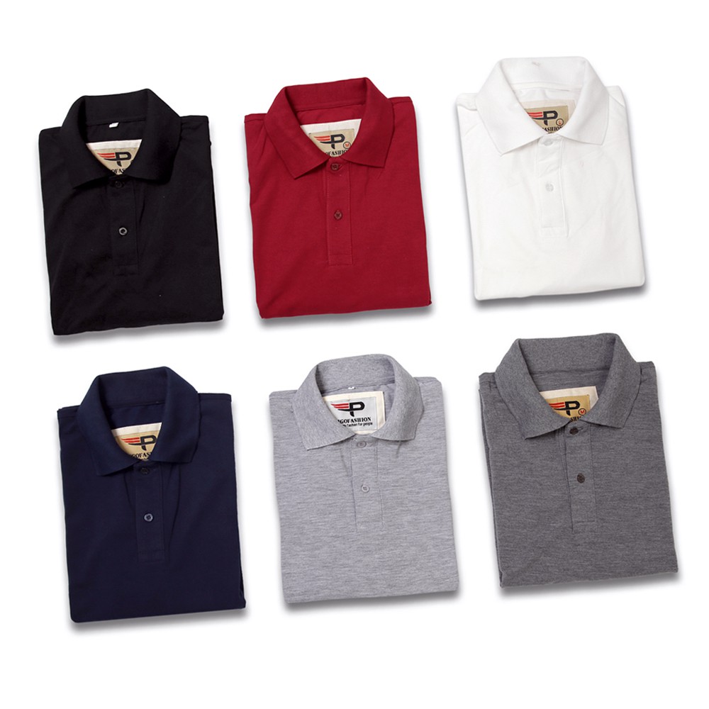 [Mã LTBAUAB19 giảm 7% đơn 99K] Áo thun nam cổ bẻ dài tay SPMPG09 thời trang, co giãn 4 chiều thoáng mát - PigoFashion